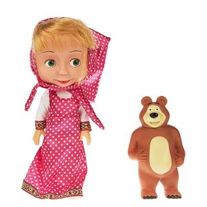 عروسک مدل Masha And The Bear Guttate ارتفاع 28.5 سانتی متر Masha And The Bear Guttate Doll Height 28.5 Centimeter