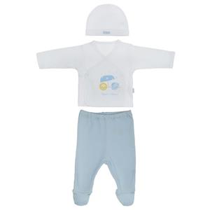 ست لباس نوزادی ارگانیک کیتی کیت مدل 15942B KitiKate 15942B Organic Baby Clothes Set