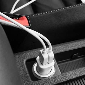 شارژر فندکی هوکو مدل Z12 همراه با کابل لایتنینگ Hoco Z12 Car Charger With Lightning Cable
