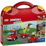 لگو سری Juniors مدل Fire Patrol Suitcase 10740