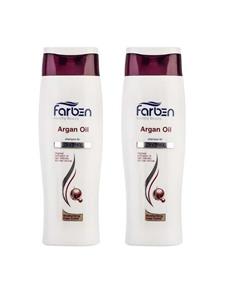 شامپو مخصوص موی خشک فاربن مدل Argan Oil بسته دو عددی Farben Argan Oil Hair Shampoo For Dry Hair Pack Of 2