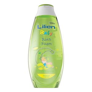 فوم حمام کودک لیلین مدل Green Apple حجم 400 میلی‌لیتر Lilien Baby Bath Foam ml 