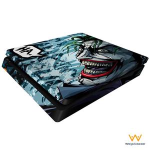 برچسب افقی پلی استیشن 4 اسلیم ونسونی طرح Comic Joker Wensoni Comic Joker PlayStation 4 Slim Horizontal Cover