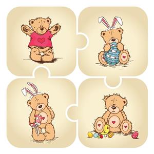 استیکر سالسو طرح Teddy Salso Teddy Sticker