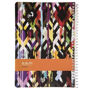 دفتر مشق سم طرح لوزی Sam Diamond Design Homework Notebook