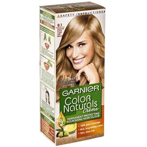 کیت رنگ مو گارنیه شماره Color Naturals Adria Shade 9.1 Garnier Color Naturals Adria Shade 9.1 Hair Color Kit