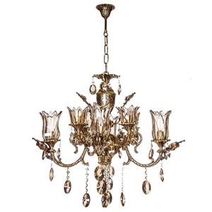 لوستر چشمه نور 8 شعله کد C2722/4+4 Cheshmeh Noor Eight Flames C2722 Chandelier