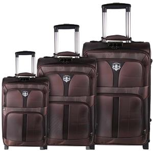 مجموعه سه عددی چمدان ال سی مدل 3-521 LC 521-3 Luggage 3 Pcs