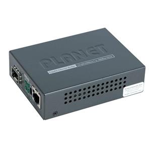 PLANET FTP-802S15 100Base-FX to 10/100Base-TX PoE Media Converter 