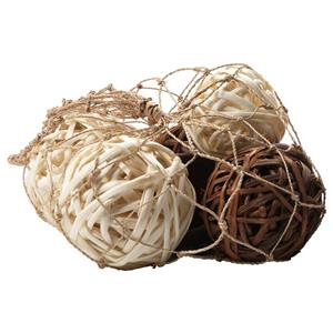 توپ تزئینی حصیری ایکیا مدل TORKA Ikea TORKA Wicker Decorative Ball