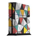 Wensoni Triangular Geometric Play Station 4 Vertical Cover