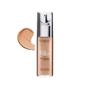 کرم پودر سری True Match شماره 6N حجم 30 میلی لیتر لورآل  LOreal True Match Foundation 6N 30ml