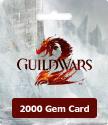 Guild Wars2 (EU) Guild Wars 2 Gem 2000 Card