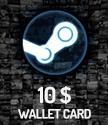 گیفت کارت Steam 10$