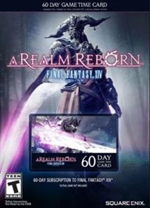 Final Fantasy XIV: A Realm Reborn 60 day time card 