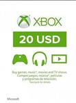 گیفت کارت Xbox live 20$