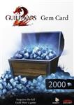 Guild Wars 2 2000 Gems Card