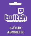 Twitch Turbo Abonelik (US) Twitch 6 Ay Abonelik 29,94