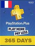 اشتراک Ps plus 1 year France