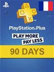 اشتراک Ps plus 3 month France