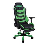 صندلی گیمینگ سری آیرون با تکیه گاه پا مدل Dxracer IS166FT