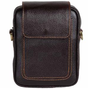 کیف دوشی چرم طبیعی شهر چرم مدل 3-76-11190 Leather City 11190-76-3 Leather Shuolder Bag