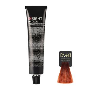 کیت رنگ مو اینسایت مدل Incolor شماره 7.44 Insight Number Hair Color 