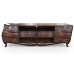 Bertario Parmida walnut TV Table