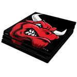 Wensoni Angry Red Bull Head PlayStation 4 Pro Horizontal Cover
