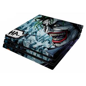 برچسب افقی پلی استیشن 4 پرو ونسونی طرح Comic Joker