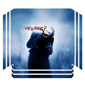 برچسب افقی پلی استیشن 4 پرو ونسونی طرح Why So Serious Wensoni Why So Serious PlayStation 4 Pro Horizontal Cover