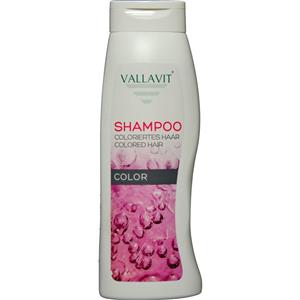 شامپو مخصوص موهای رنگ شده والاویت حجم 300 میلی لیتر Vallavit Color Hair Shampoo 300 ml