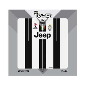 برچسب پلی استیشن 4 اسلیم آی گیمر طرح Juventus Igamer Juventus Play Station 4 Slim Cover