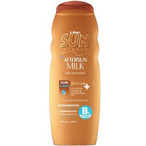 شیر بعد از آفتاب لیلین سان اکتیو مدل Aftersun Milk With Panthenol حجم 200 میلی لیتر Lilien SUN ACTIVE After Sun Milk With Panthenol 200ml
