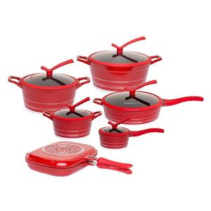 سرویس پخت و پز 12 پارچه برایتن کد SH03 Brighton SH03 Cookware Set 12 Pieces