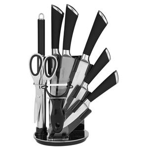 ست چاقو آشپزخانه 9 پارچه هوم لوکس سری کیچن نایف مدل RL-QKS1602 Home Luxe Kitchen Knife RL-QKS1602 9 Pcs Kitchen Knife Set