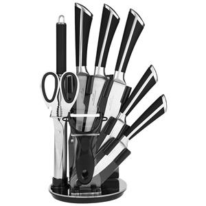 ست چاقو اشپزخانه 9 پارچه هوم لوکس سری کیچن نایف مدل RL QKS1603 Home Luxe Kitchen Knife Pcs Set 