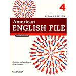 Oxford American English File Book And Workbook 4 By Chiristina Latham - 2 volume