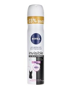 اسپری ضد تعریق زنانه نیوآ مدل Invisible حجم 200 میلی لیتر Nivea Invisible For Women Spray 200ml