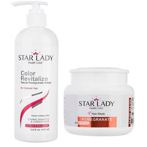 پک آبرسان و مراقبت از موهای آسیب دیده استارلیدی StarLady Damaged Hair Care and Hydrating Pack