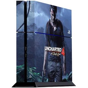 برچسب عمودی پلی استیشن 4 ونسونی طرح Uncharted 4 Wensoni Uncharted 4 PlayStation 4 Vertical Cover