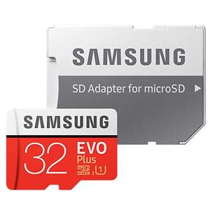 کارت حافظه microSDHC  مدل Evo Plus کلاس 10 استاندارد UHS-I U1 سرعت 95MBps  ظرفیت 32 گیگابایت به همراه آداپتور SD 