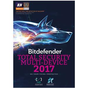 آنتی ویروس بیت دیفندر توتال سکیوریتی 2017 - 5 کاربر - 1 ساله Bitdefender Total Security 2017 Antivirus 5 Users 1 Year