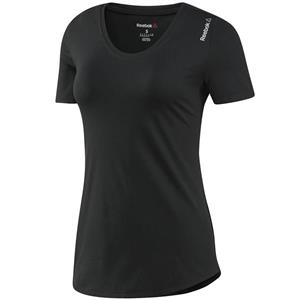 تی شرت آستین کوتاه زنانه ریباک مدل Workout Ready Reebok Workout Ready Short Sleeve T-Shirt For Women