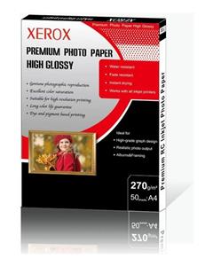 کاغذ زیراکس 270 گرمی گلاسه براق A4 Xerox High Glossy Paper 270gr 