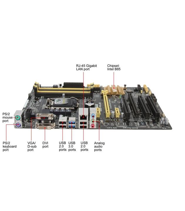 مادربرد ASUS B85-PLUS
