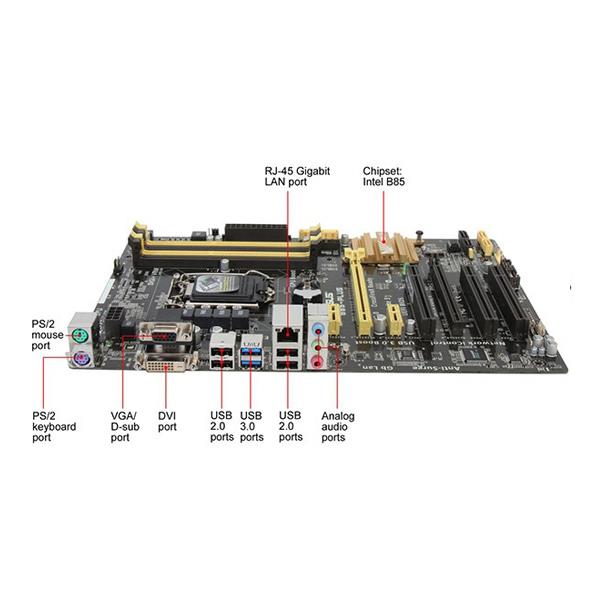 مادربرد ASUS B85-PLUS