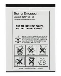 باتری موبایل سونی اریکسون مدل BST 36 Sony ericsson J300i 