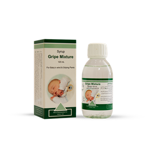 شربت گرایپ میکسچر مینو 120 میلی لیتر Minoo Pharmaceutical Company Gripe Mixture Syrup 120 ml