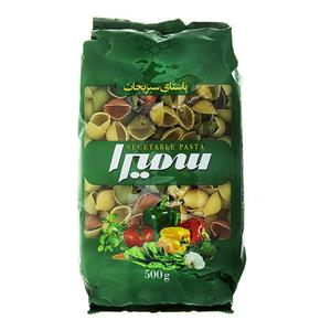 پاستای سبزیجات مدل گوش ماهی 500 گرمی سمیرا